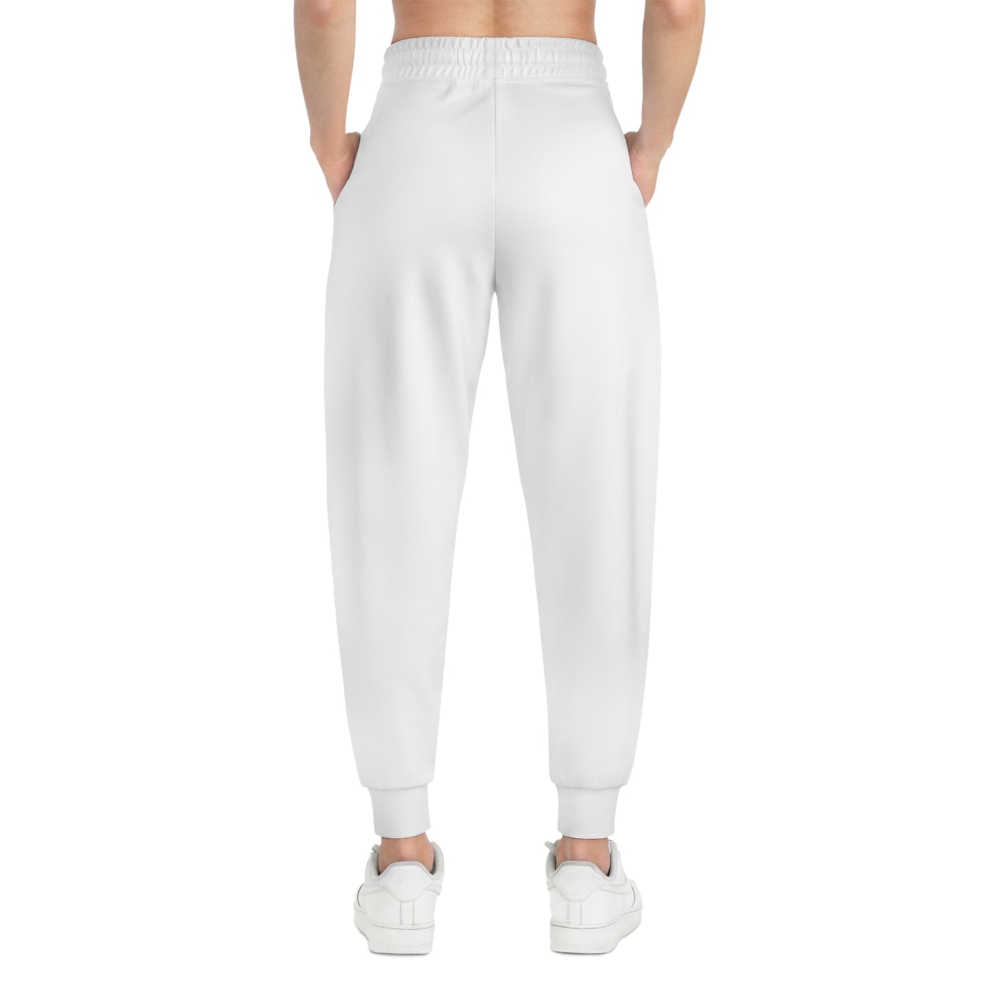 Unreleased Logos (white) - Athletic Joggers