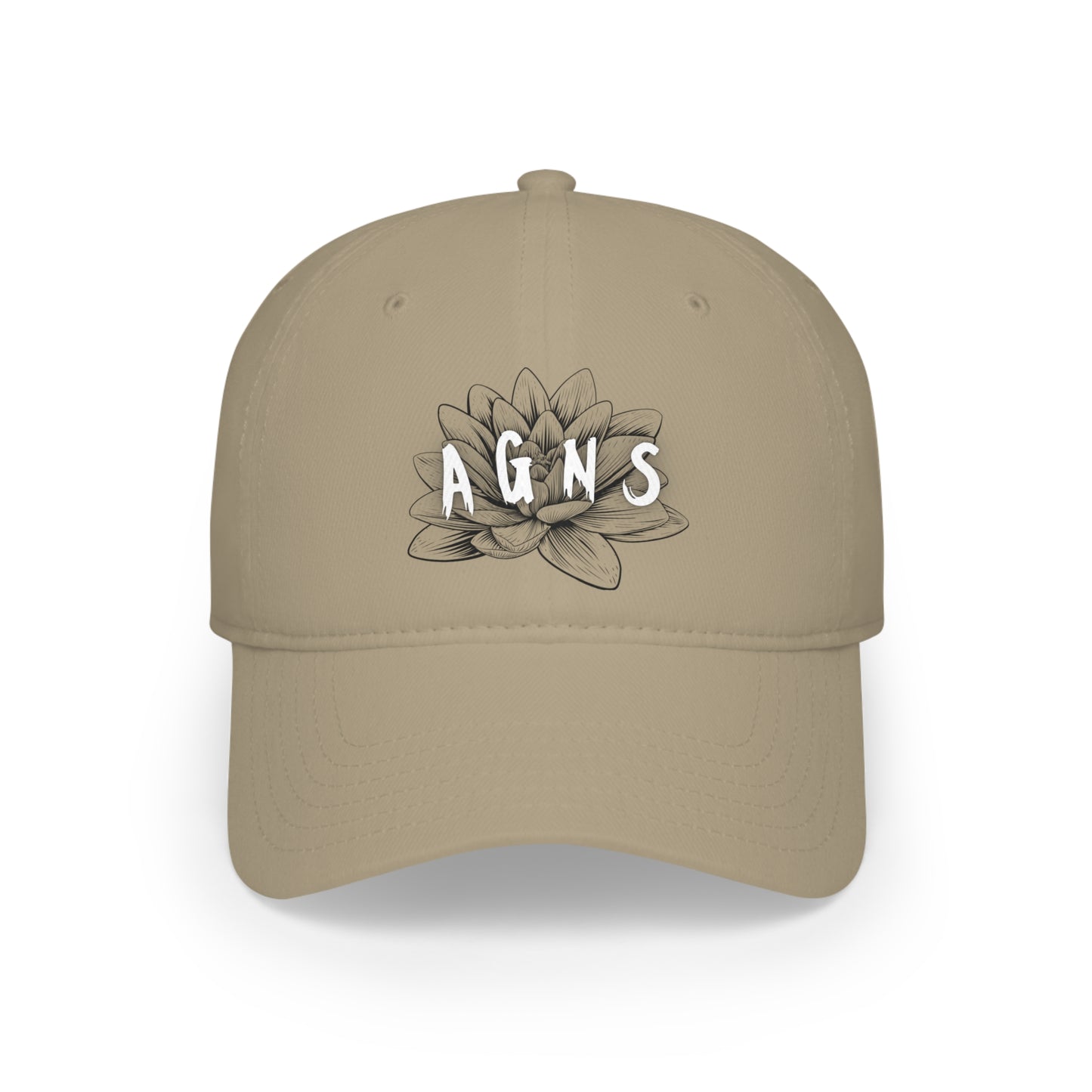 Lotus Flower Logo - Low Profile Baseball Cap