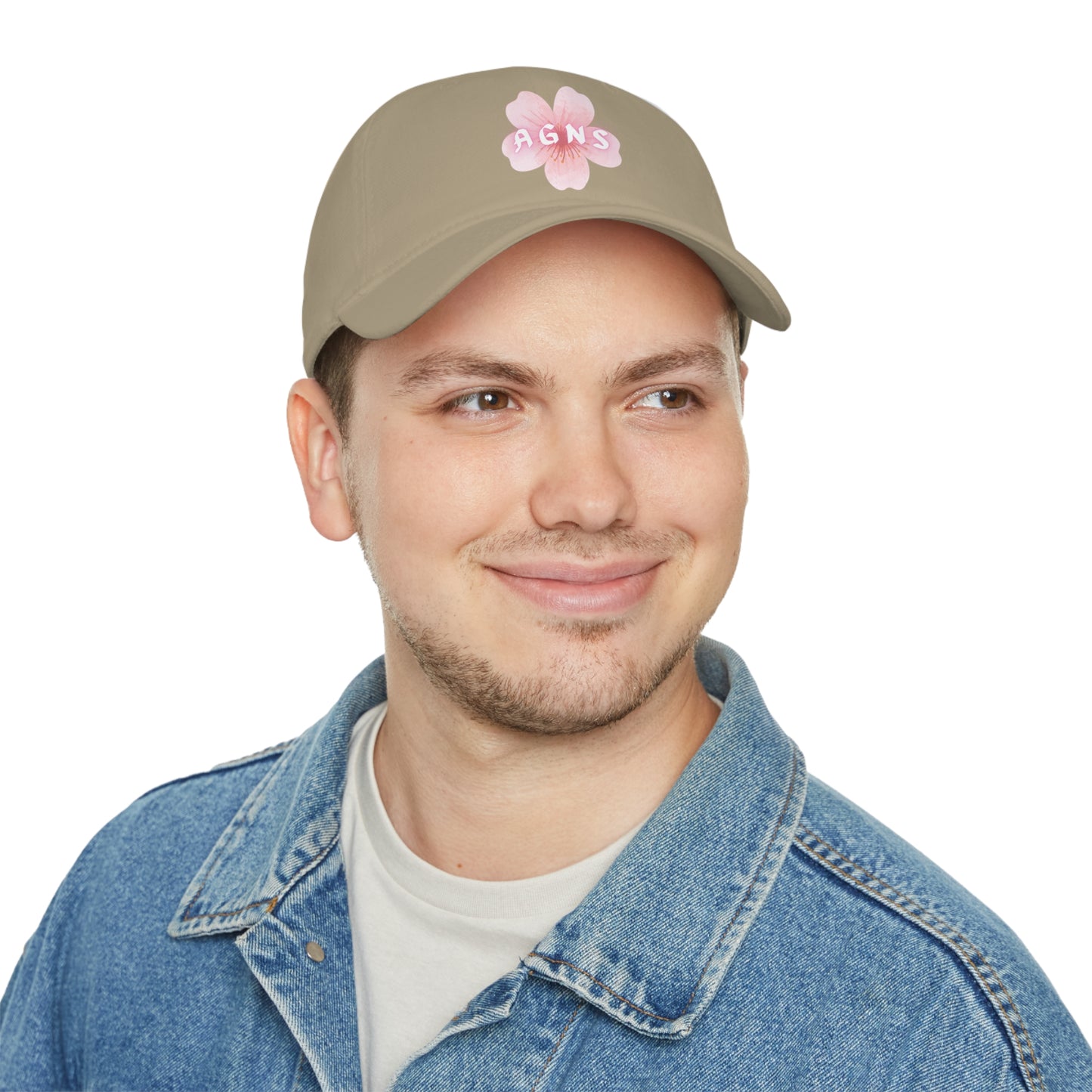 Sakura Flower Logo - Low Profile Baseball Cap