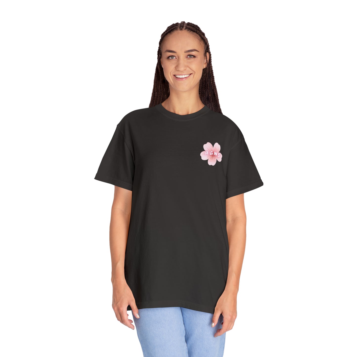 Flower Logo - Unisex Garment-Dyed T-shirt