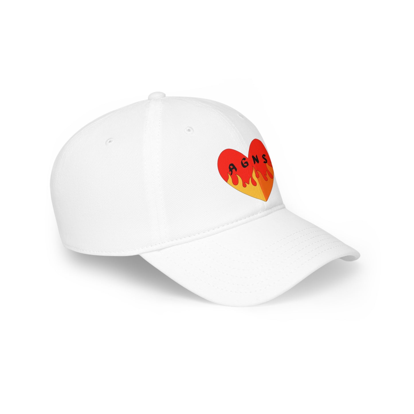 AGNS Heart Logo - Low Profile Baseball Cap