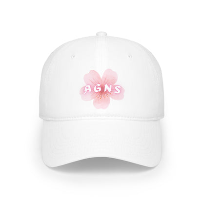 Sakura Flower Logo - Low Profile Baseball Cap
