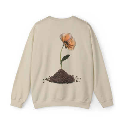 Poppy Flower - Unisex Heavy Blend™ Crewneck Sweatshirt