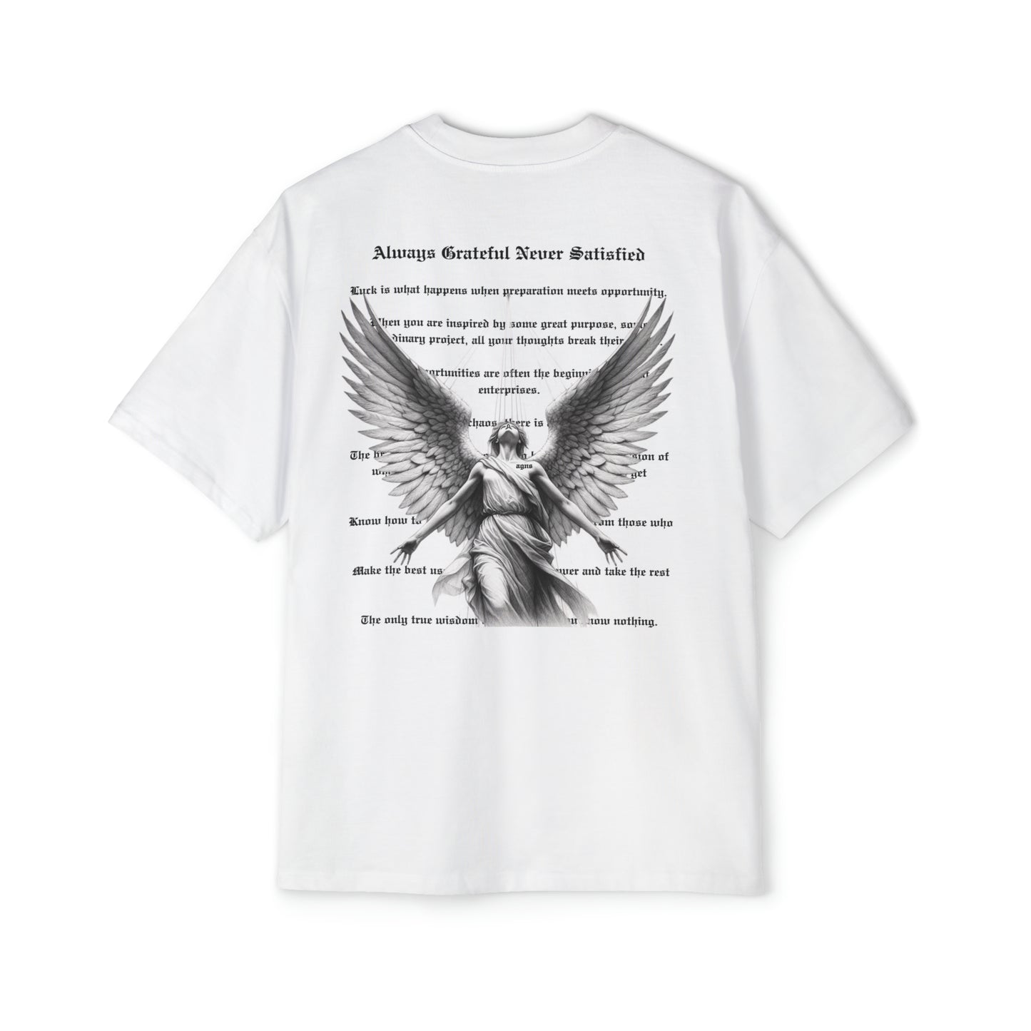 Divine Intervention - Men's Heavy Oversized Tee