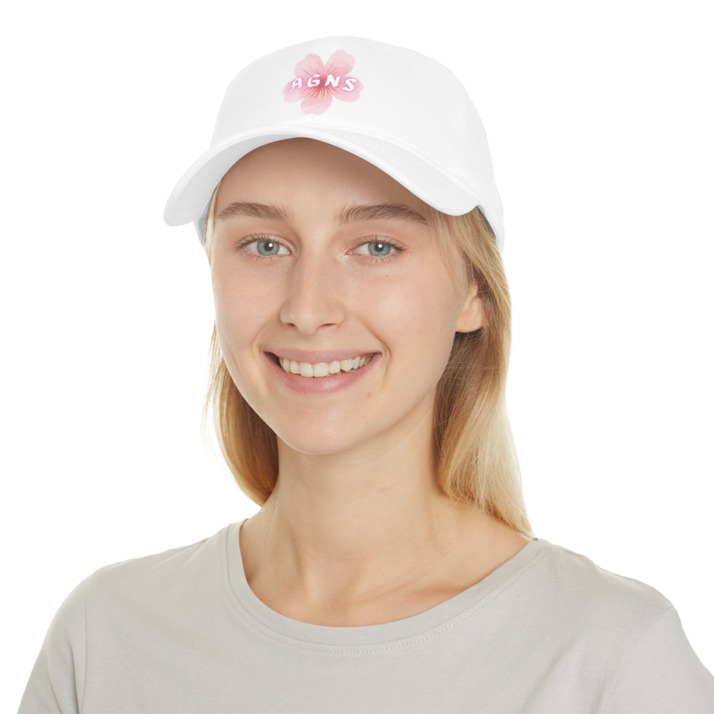 Sakura Flower Logo - Low Profile Baseball Cap