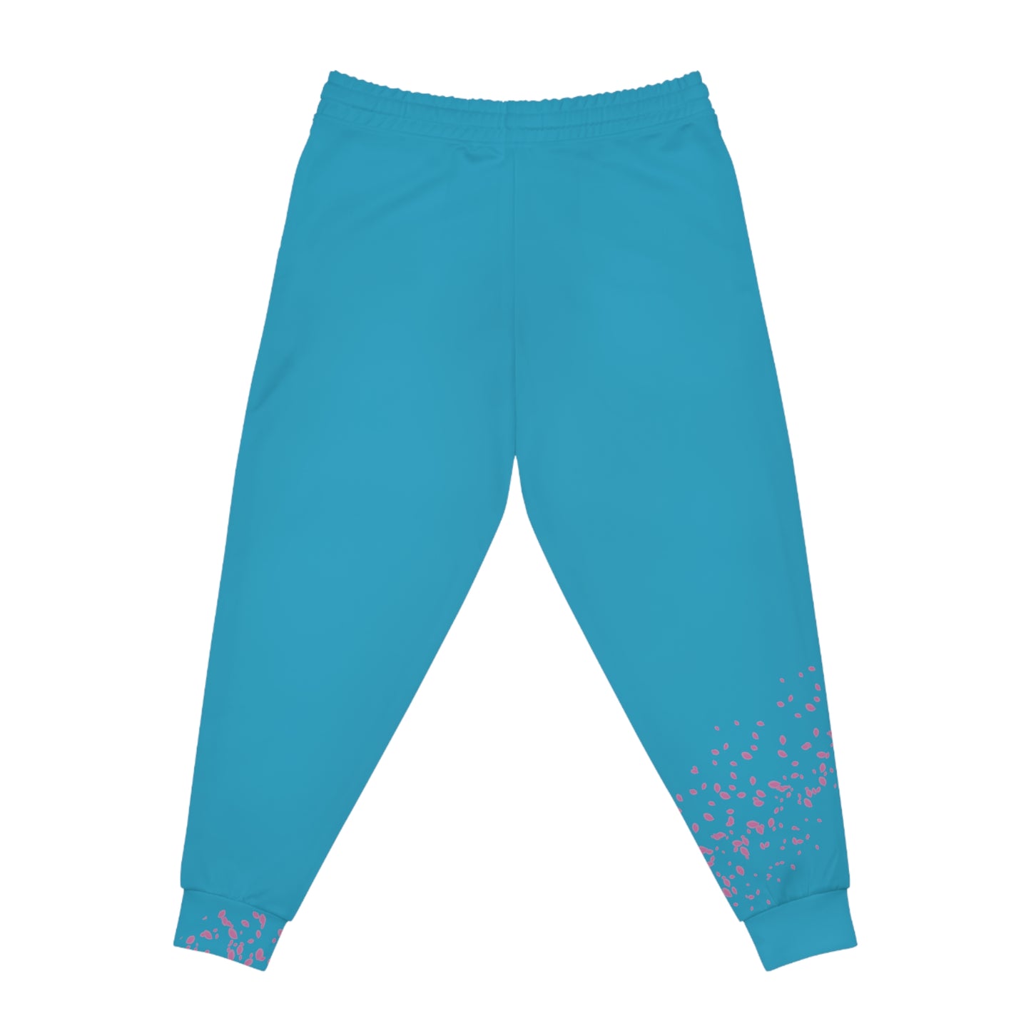 Sakura Pedals Logo (Turquoise) - Athletic Joggers