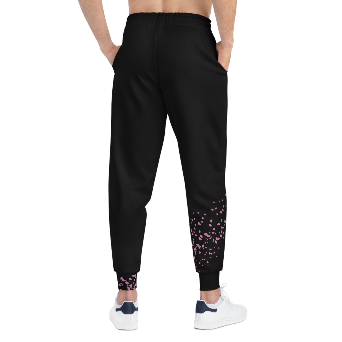 Sakura Pedals Logo (Black) - Athletic Joggers