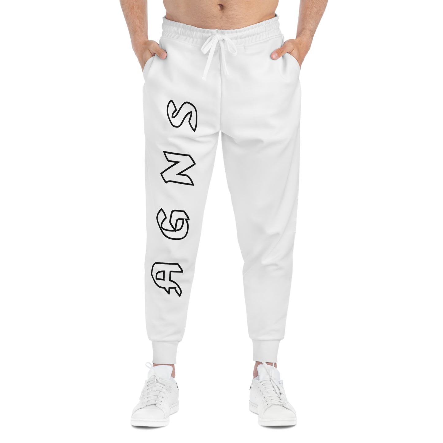 Hollow (White) - Athletic Joggers