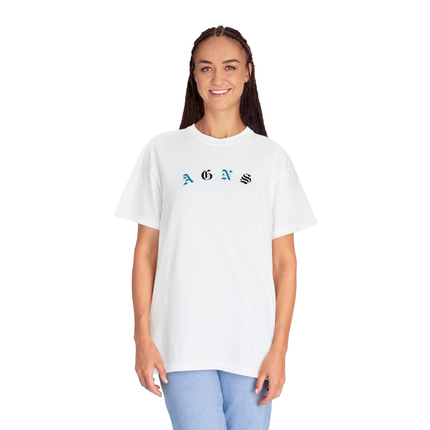 Pattern Logo - Unisex Garment-Dyed T-shirt