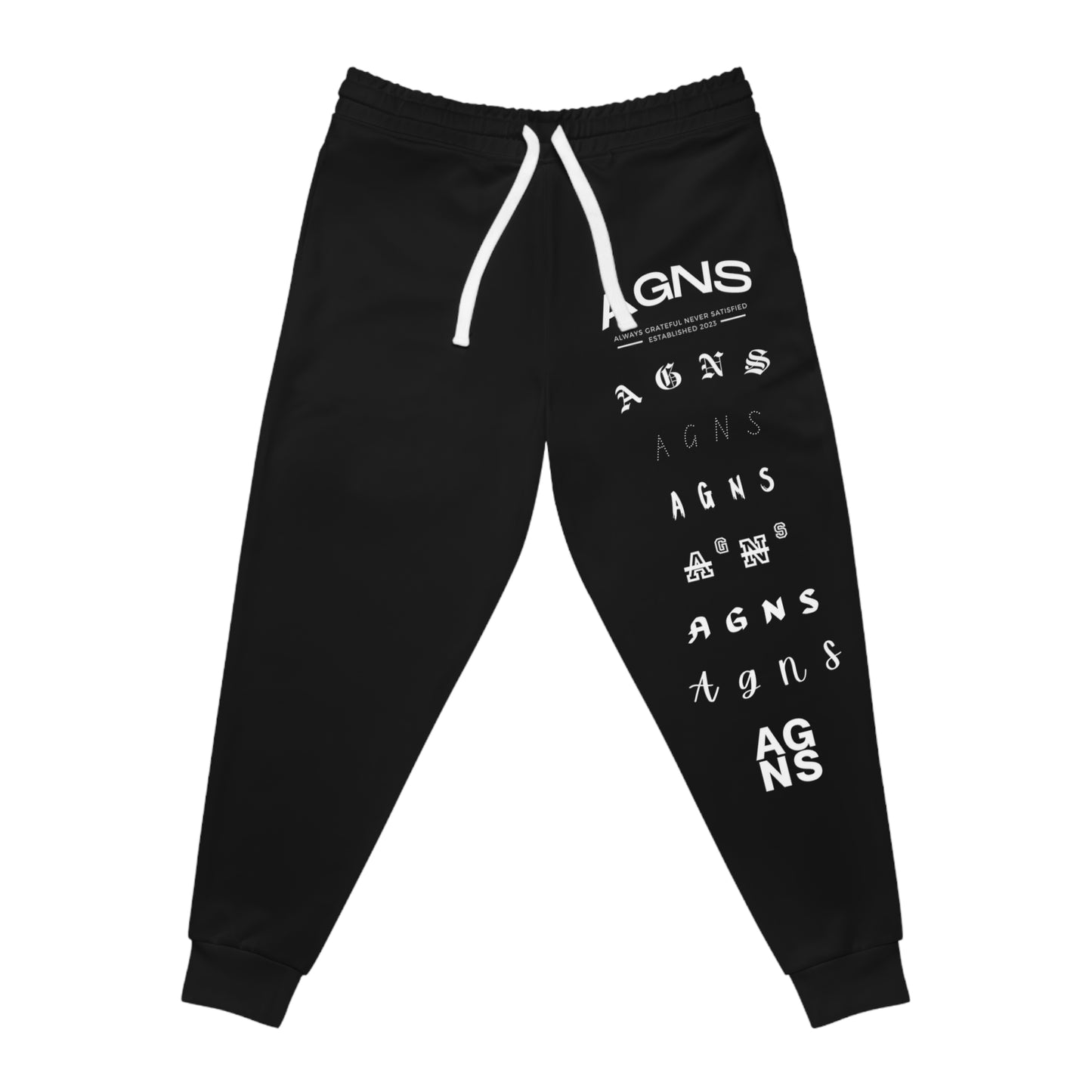 Unreleased Logos (Black) - Athletic Joggers