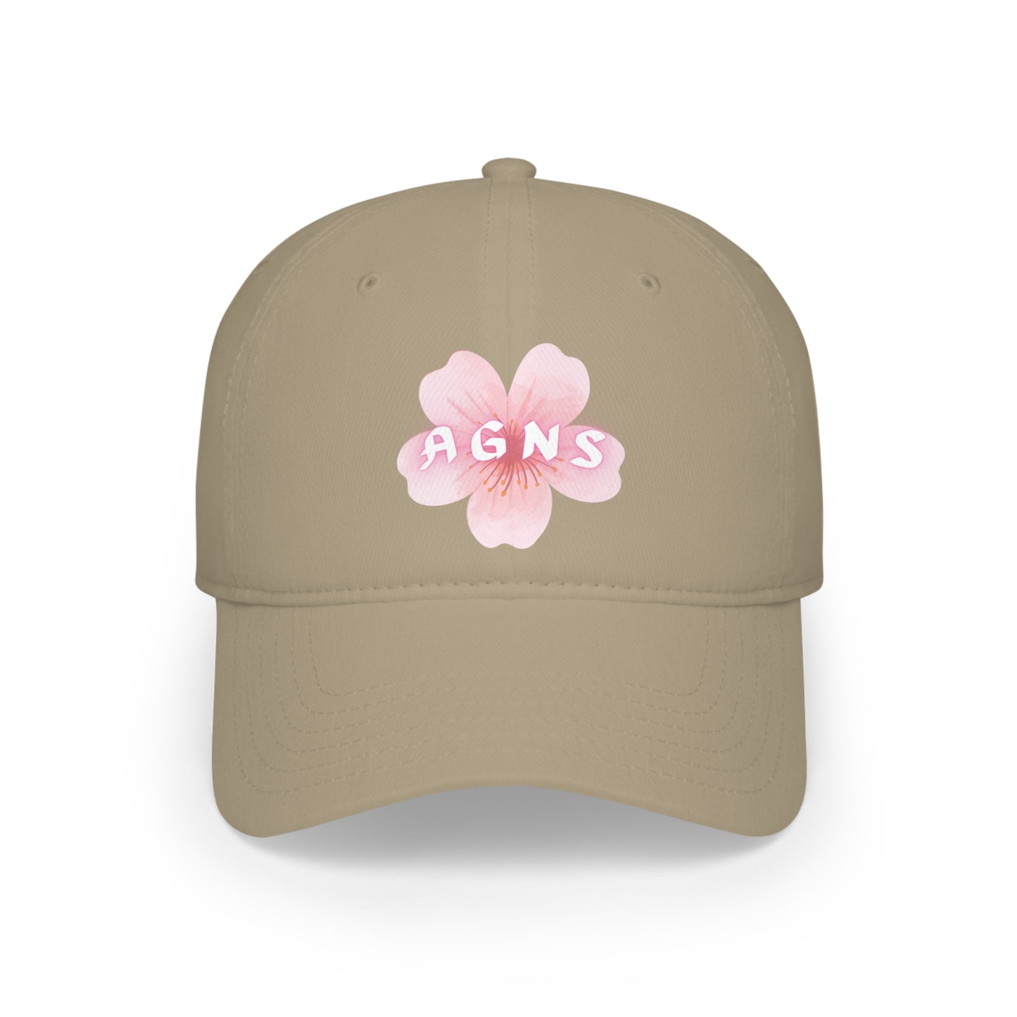 Sakura Flower Logo - Low Profile Baseball Cap