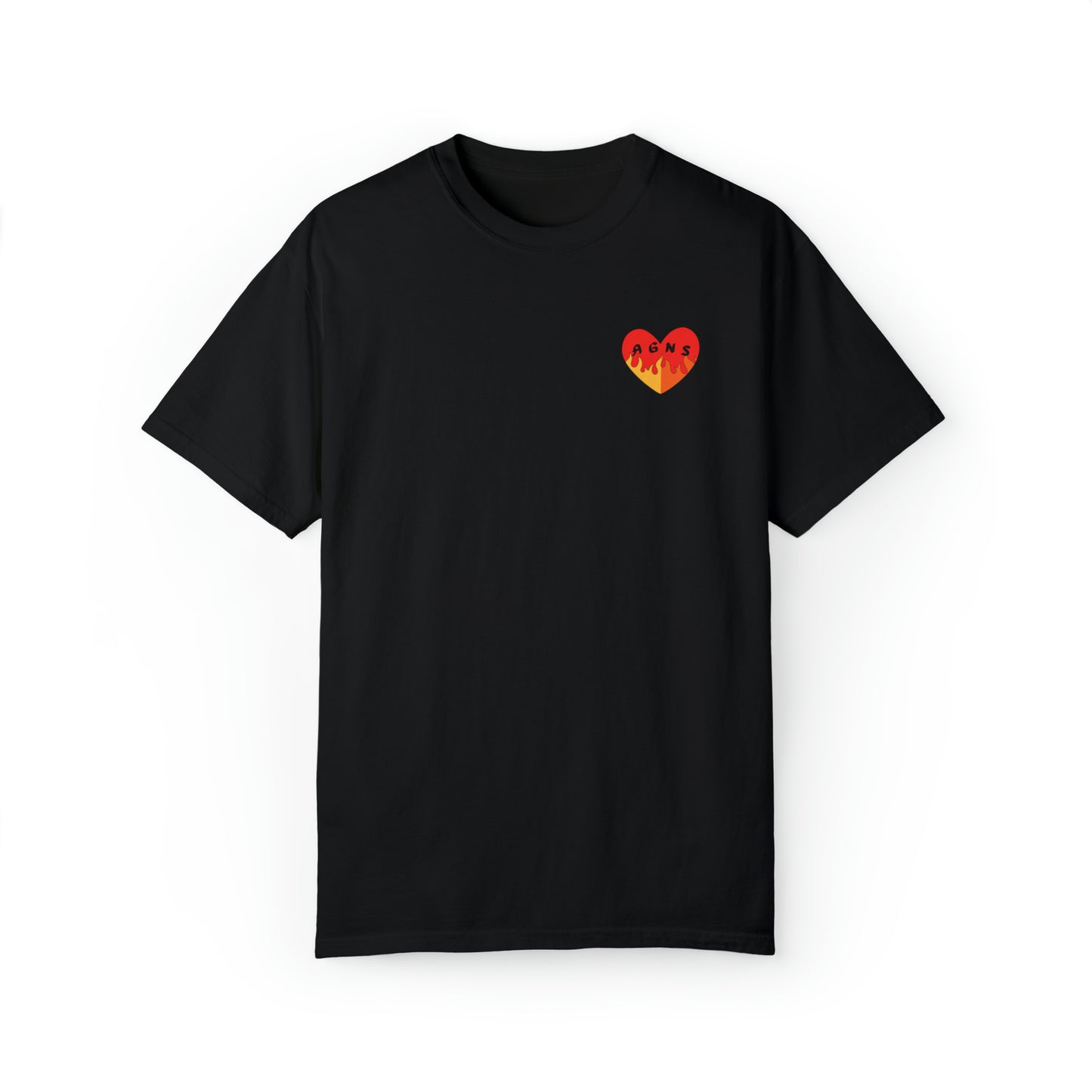 Fire Logo - Unisex Garment-Dyed T-shirt