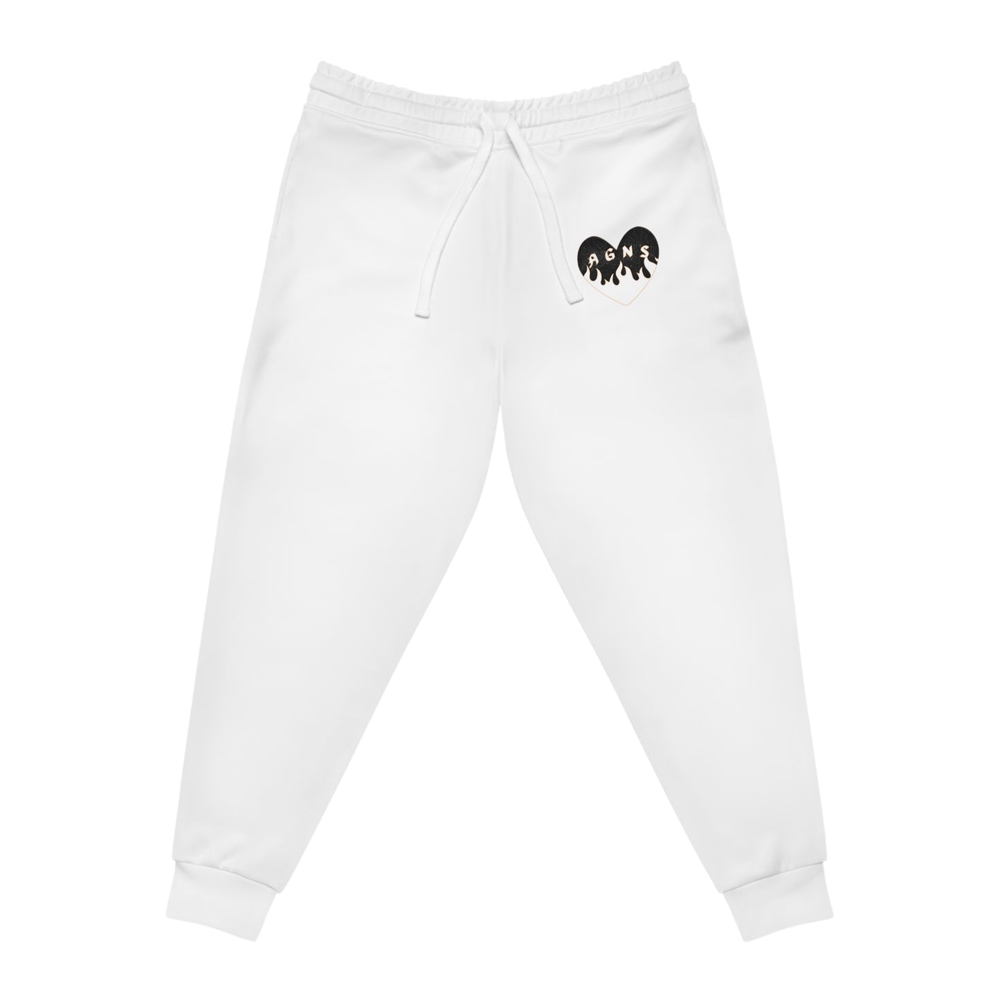 Halloween Logo (White) - Athletic Joggers