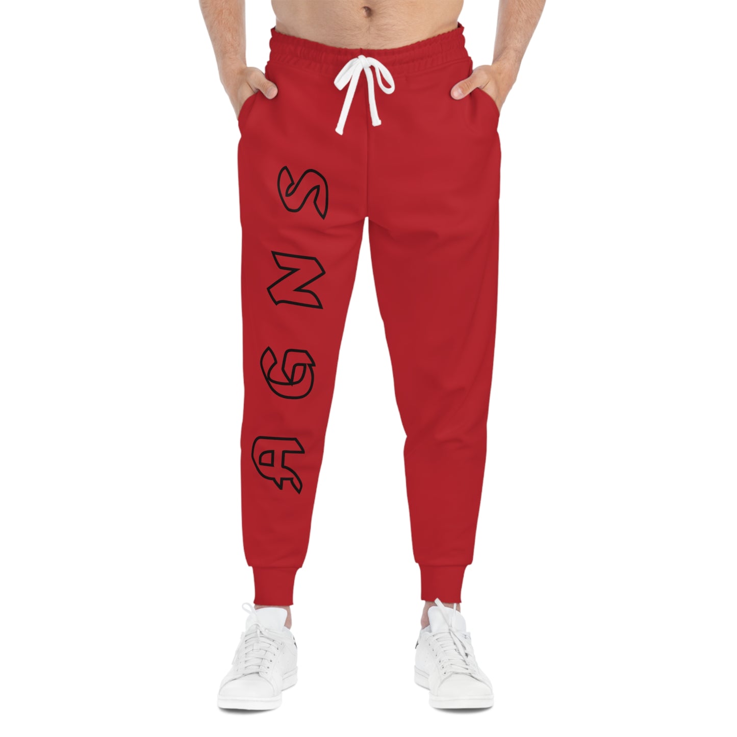 Hollow (Dark Red) - Athletic Joggers