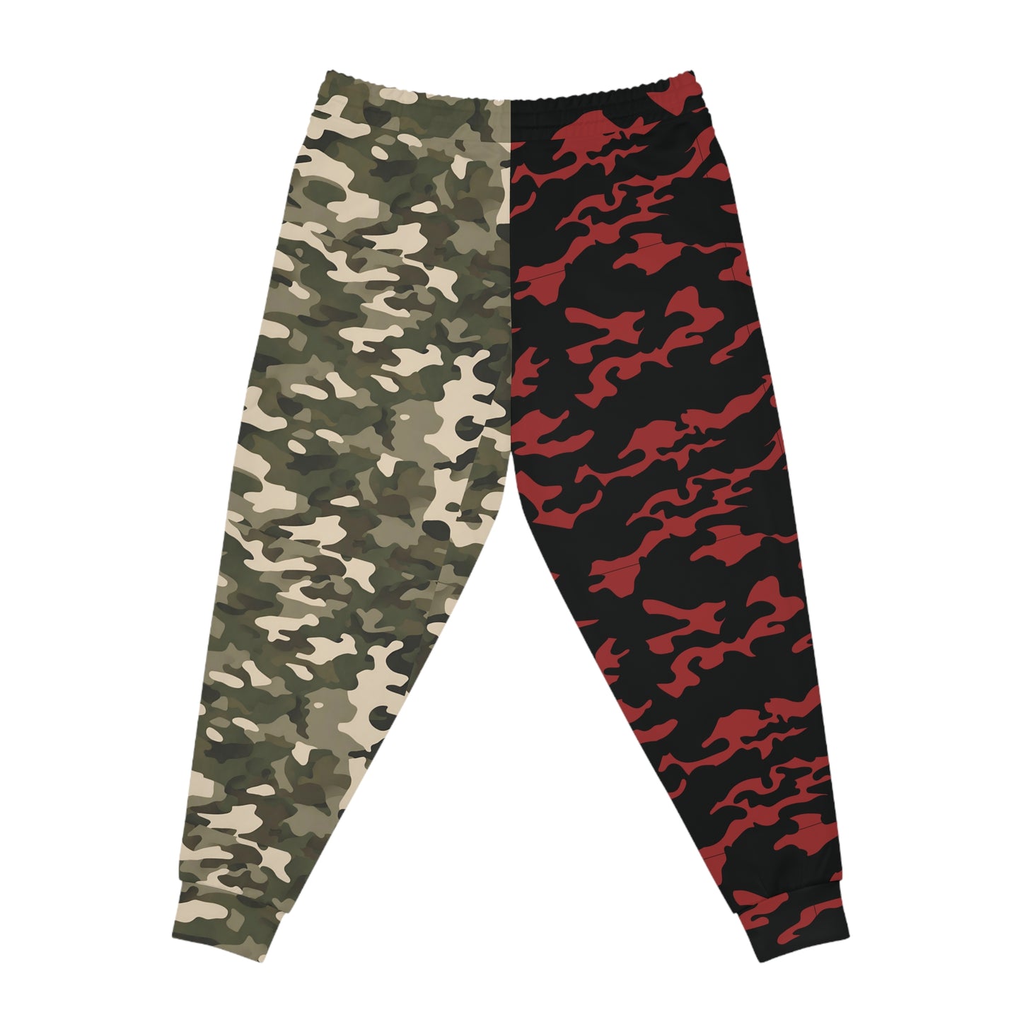 mixed camo pants - Athletic Joggers (AOP)