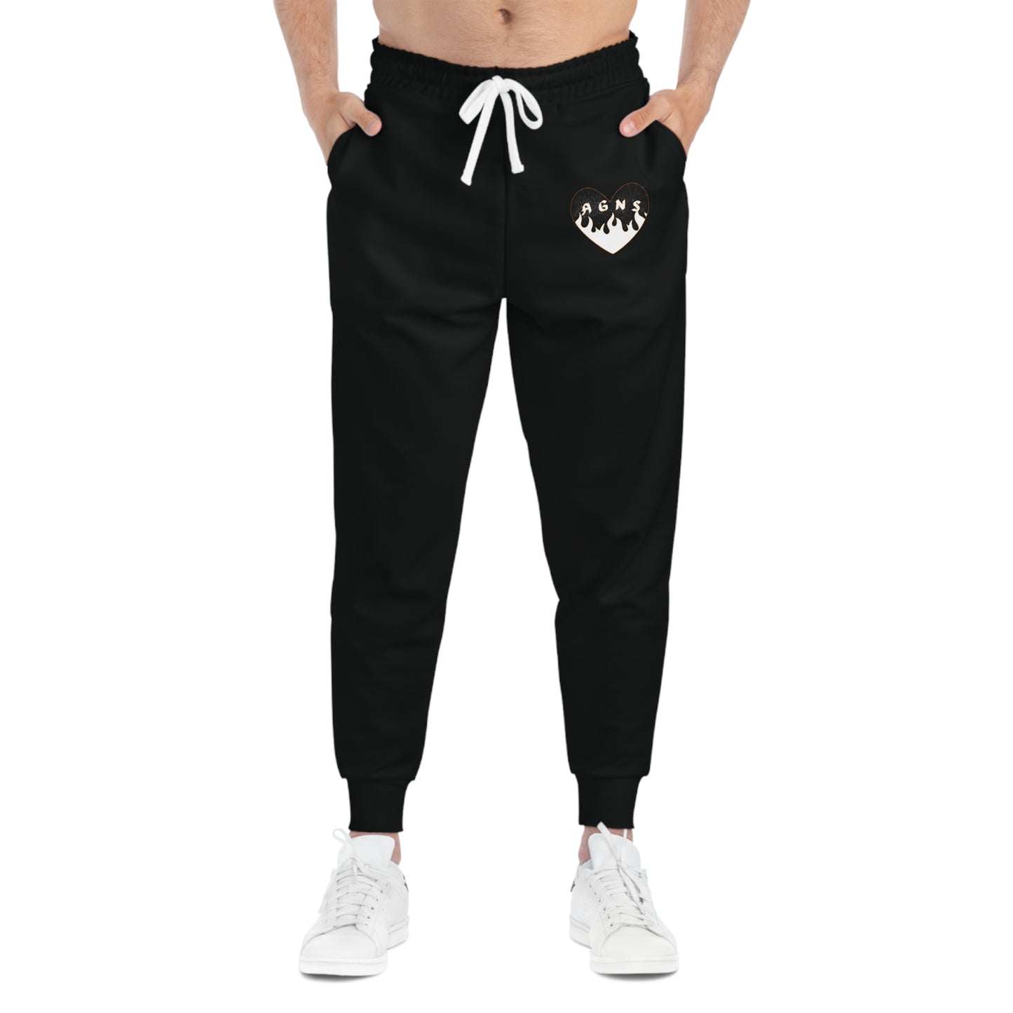 Halloween Logo (Black) - Athletic Joggers