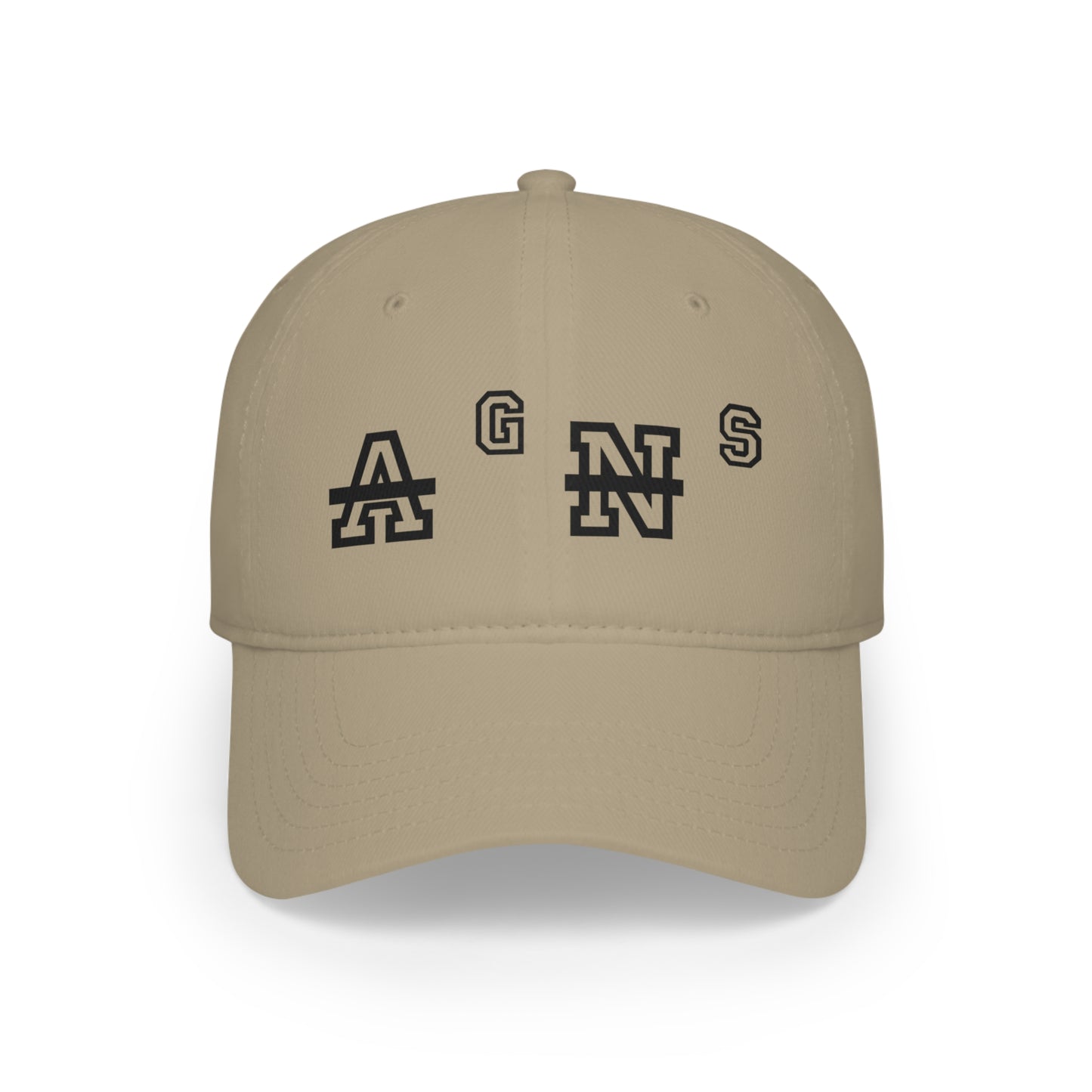 AGNS Hollow Logo - Low Profile Baseball Cap