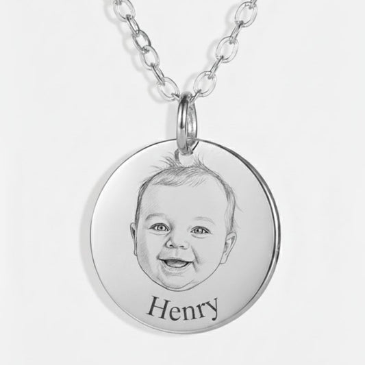 Loved One Portrait Necklace
