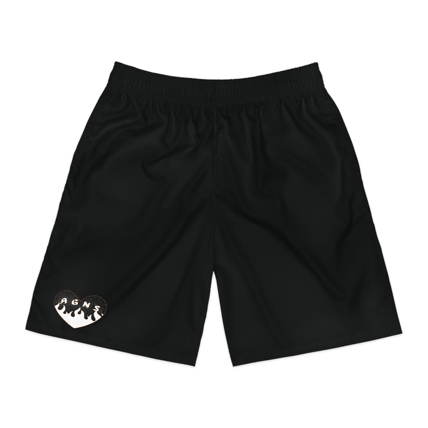 Halloween Logo (Black) - Men's Jogger Shorts