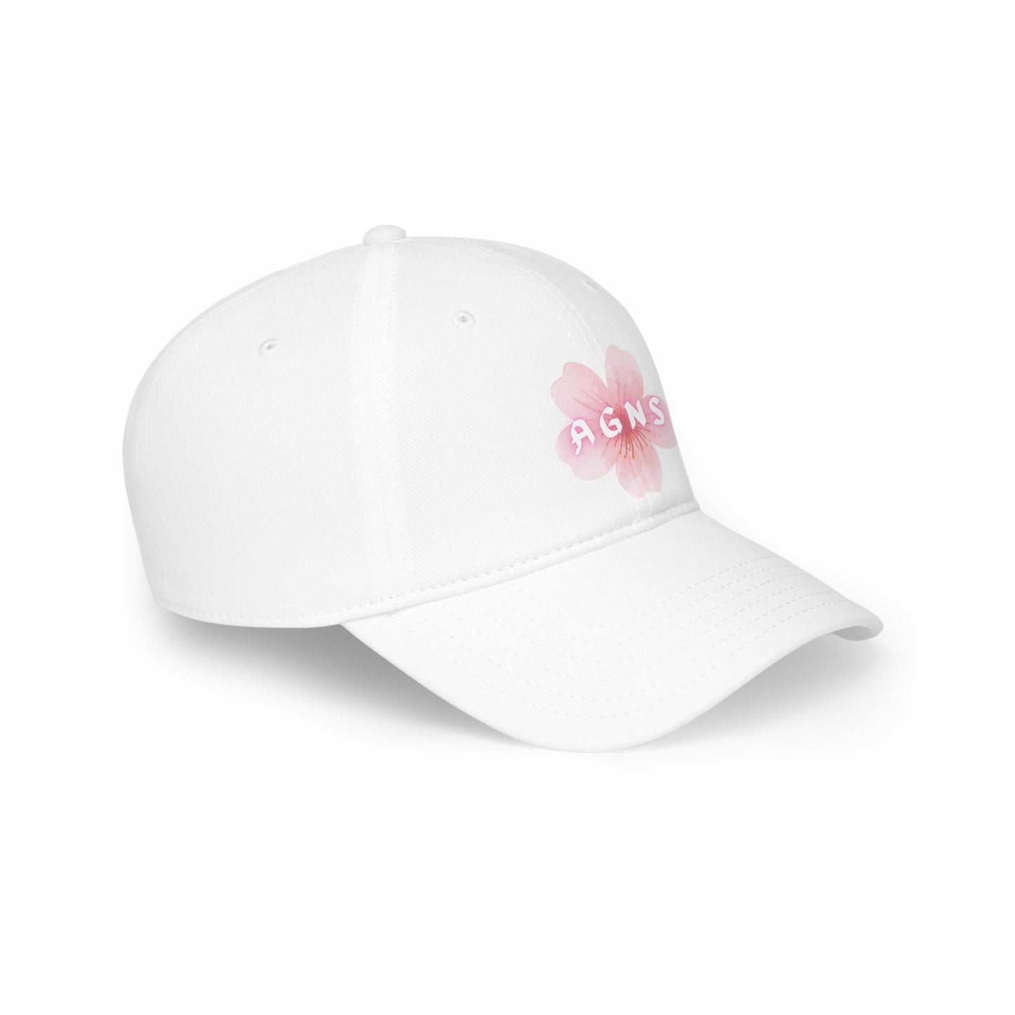 Sakura Flower Logo - Low Profile Baseball Cap