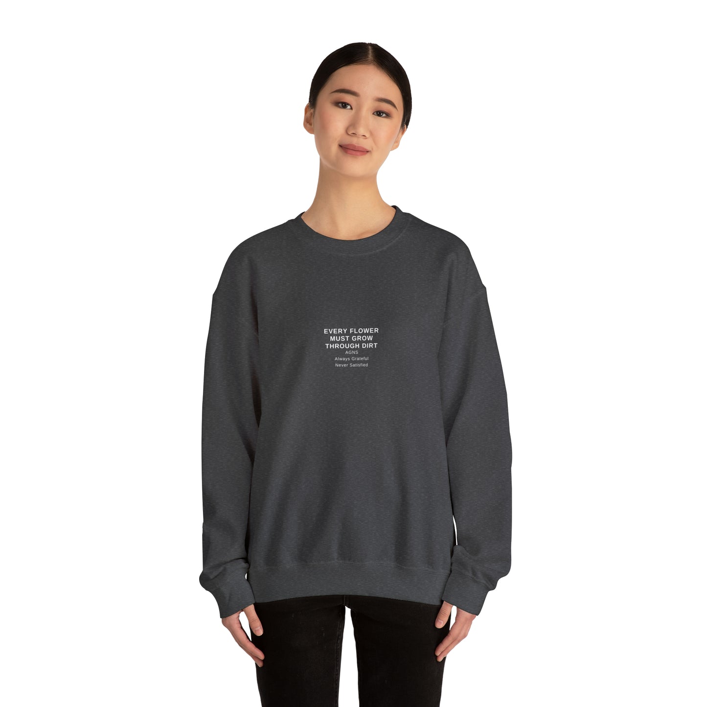 Poppy Flower - Unisex Heavy Blend™ Crewneck Sweatshirt