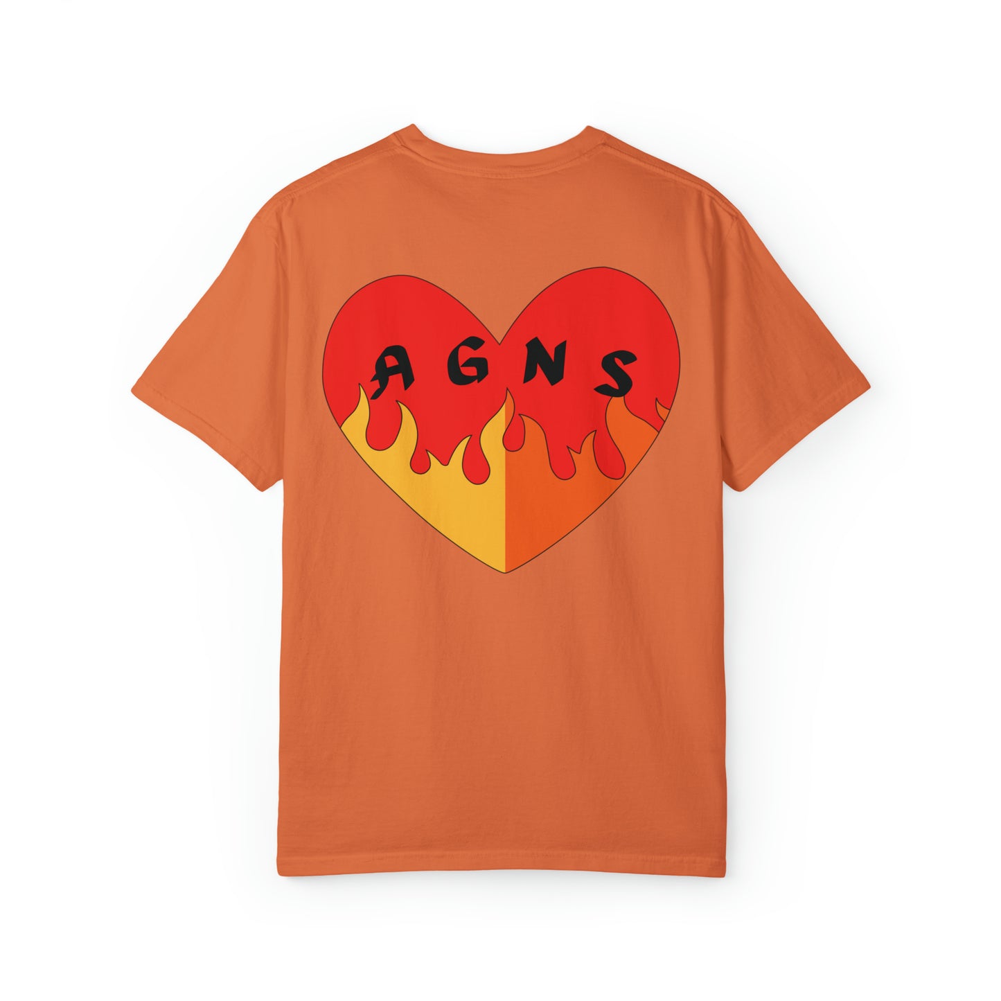 Fire Logo - Unisex Garment-Dyed T-shirt