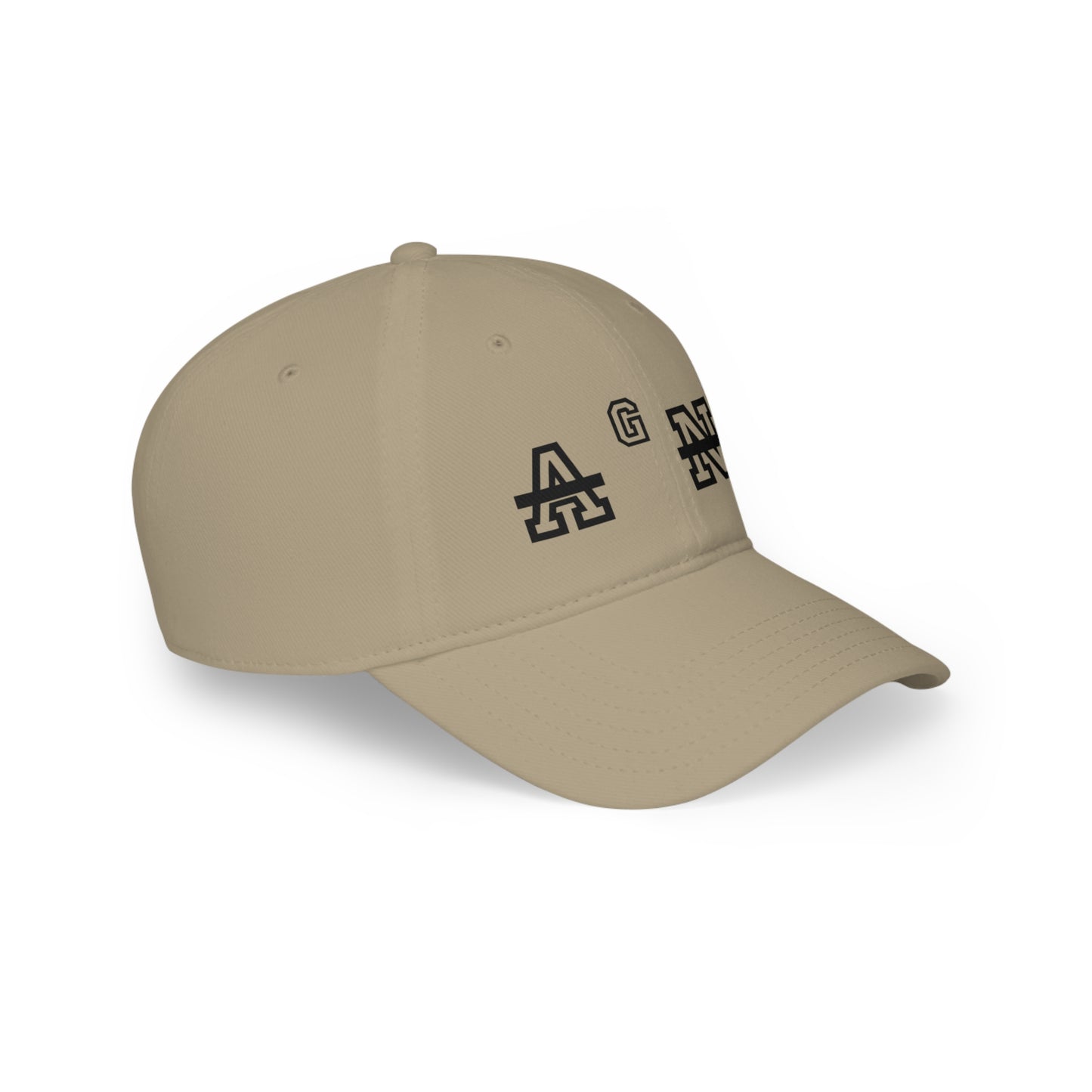 AGNS Hollow Logo - Low Profile Baseball Cap