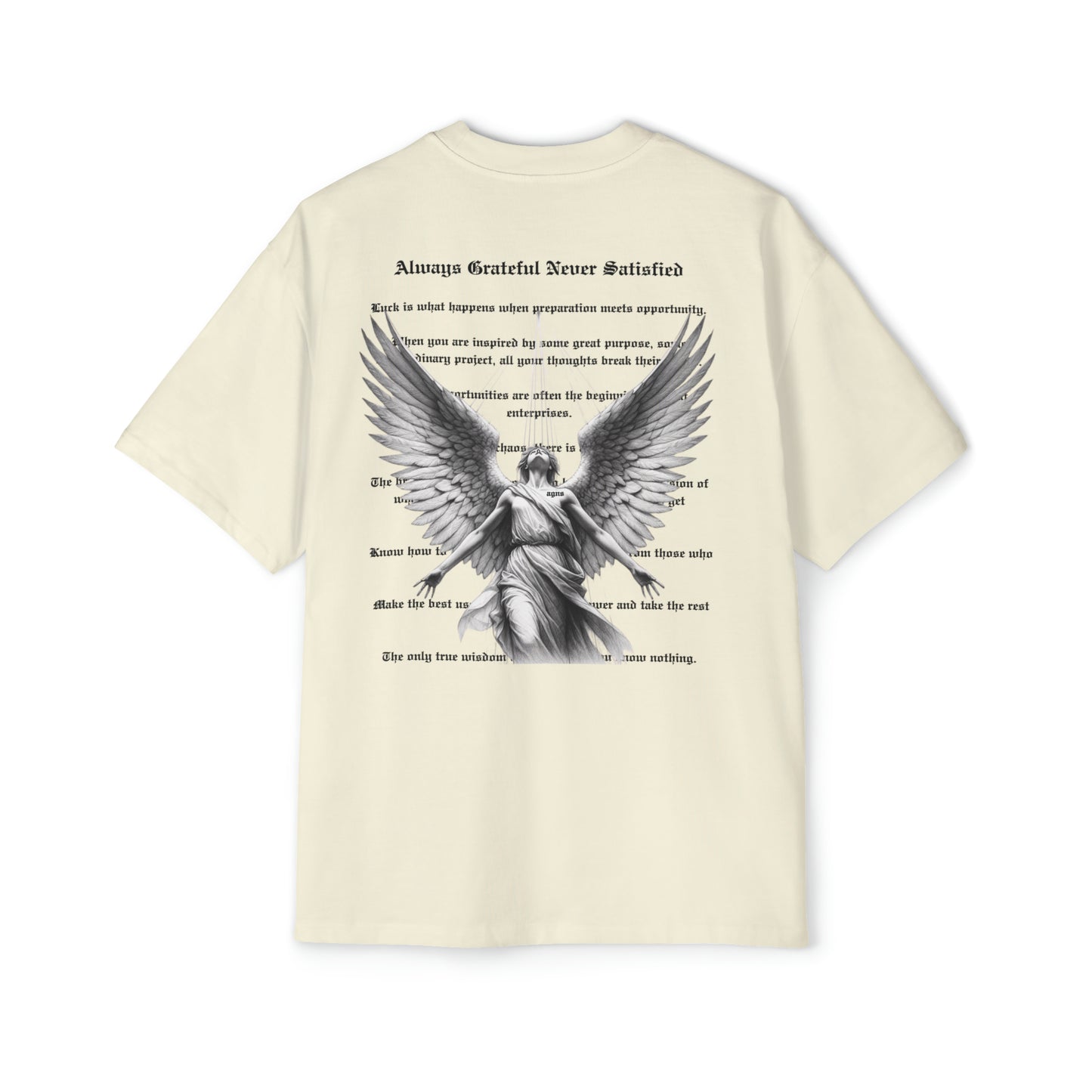 Divine Intervention - Men's Heavy Oversized Tee