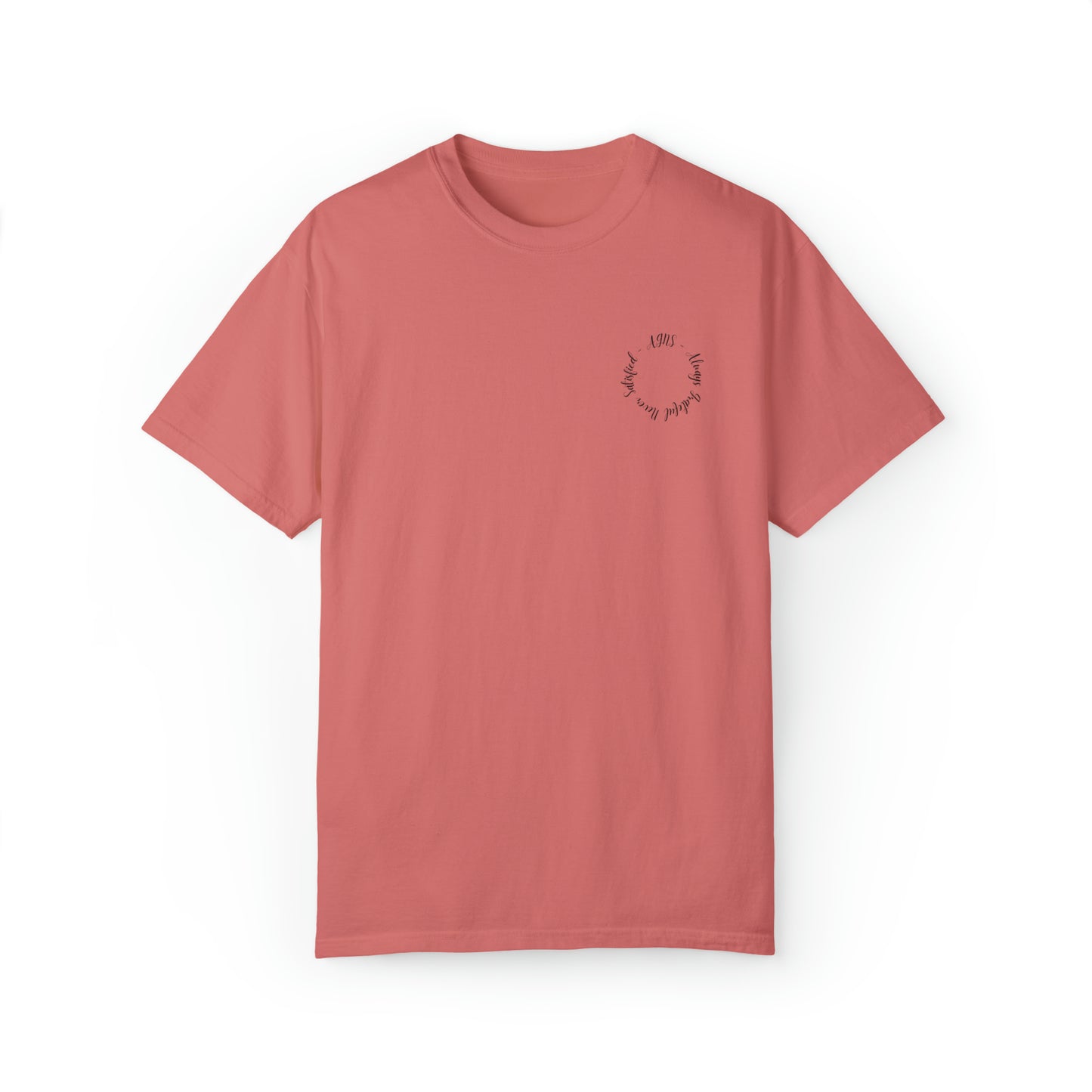 Circle Logo - Unisex Garment-Dyed T-shirt