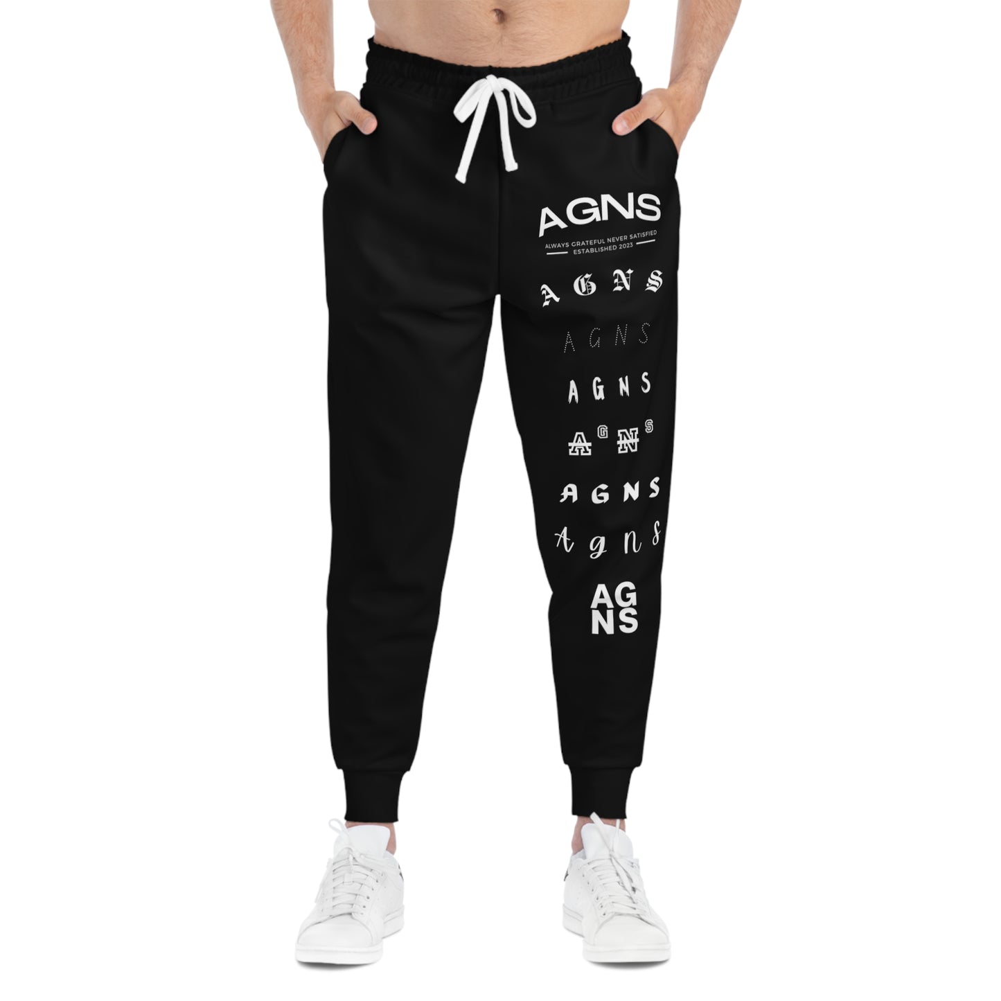 Unreleased Logos (Black) - Athletic Joggers