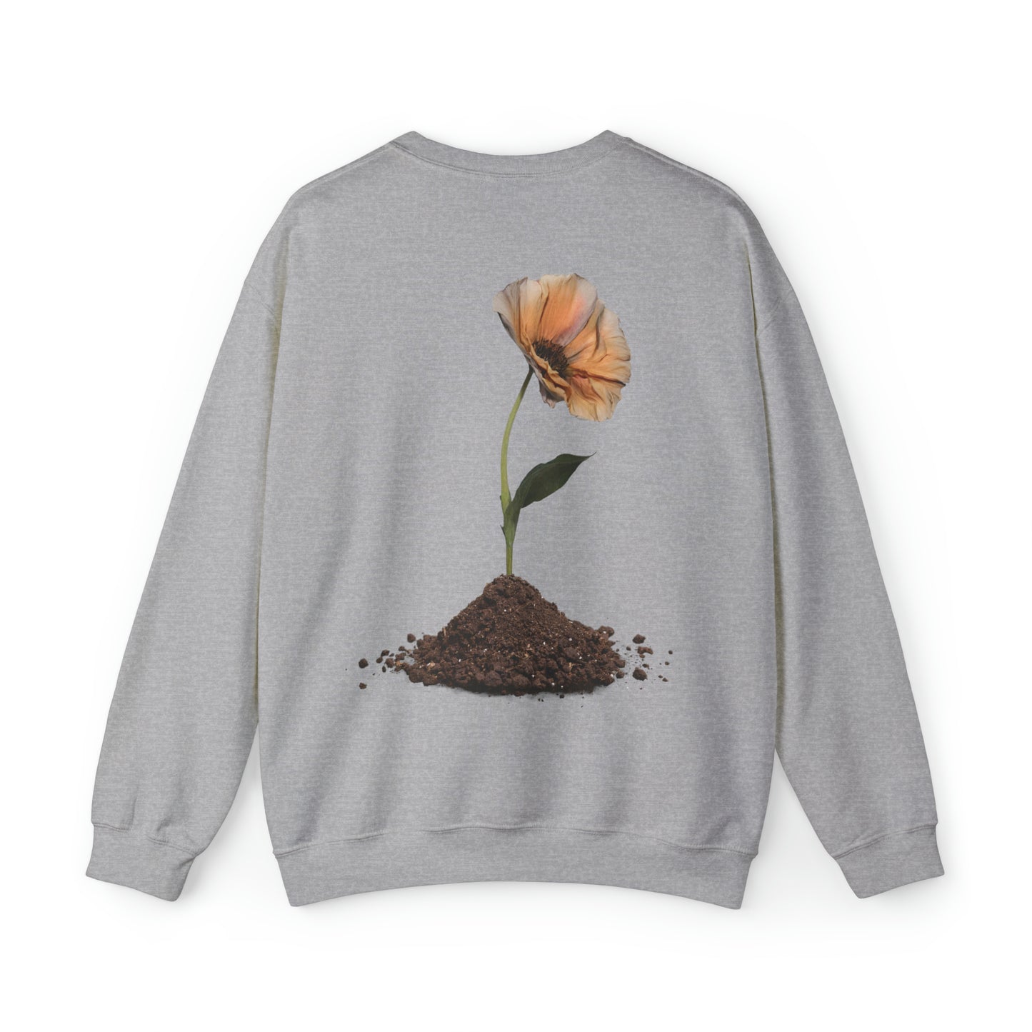 Poppy Flower - Unisex Heavy Blend™ Crewneck Sweatshirt
