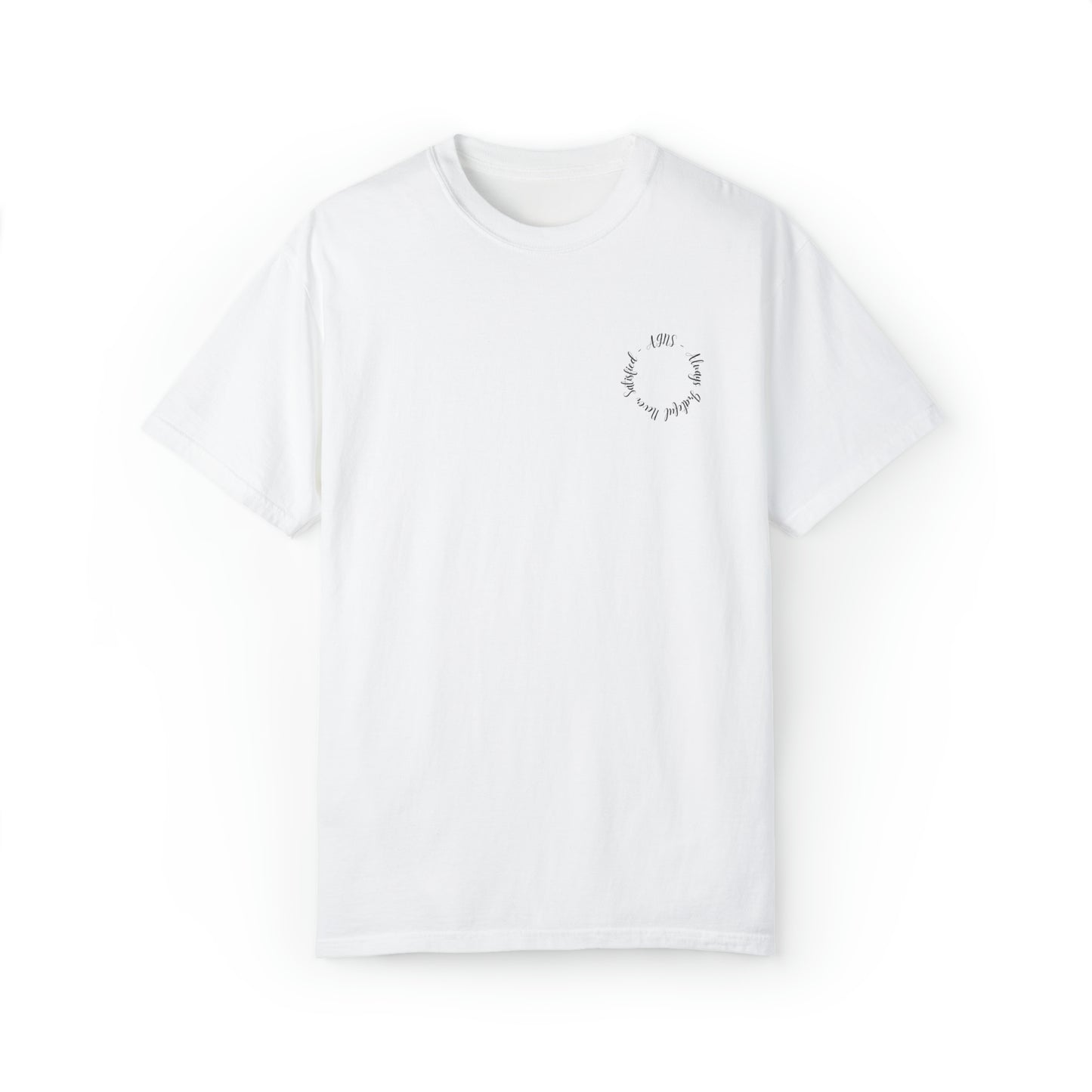 Circle Logo - Unisex Garment-Dyed T-shirt