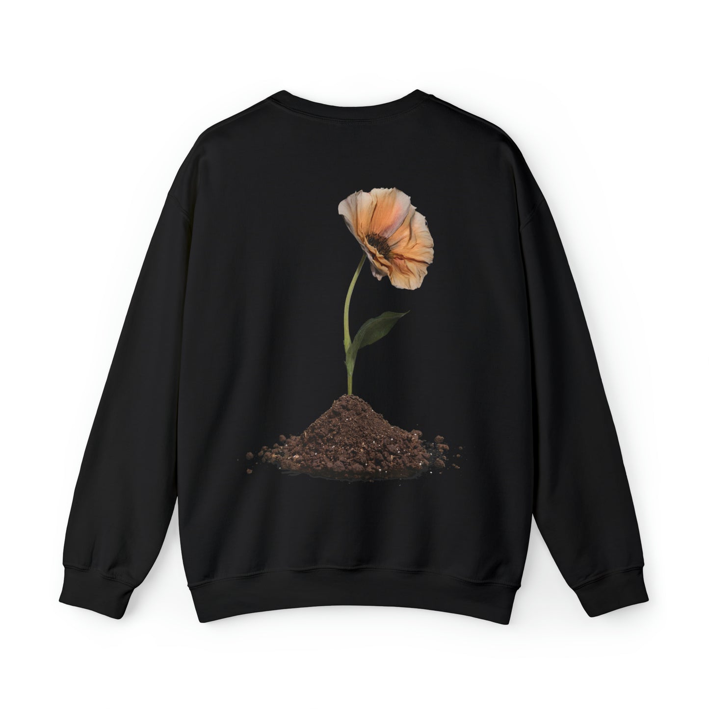 Poppy Flower - Unisex Heavy Blend™ Crewneck Sweatshirt