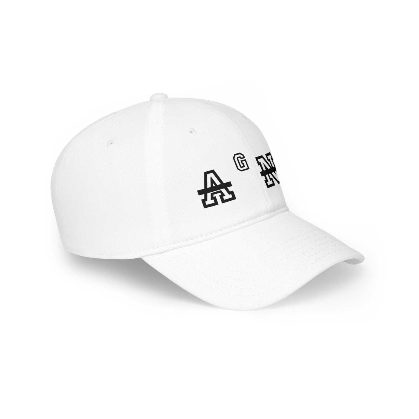 AGNS Hollow Logo - Low Profile Baseball Cap