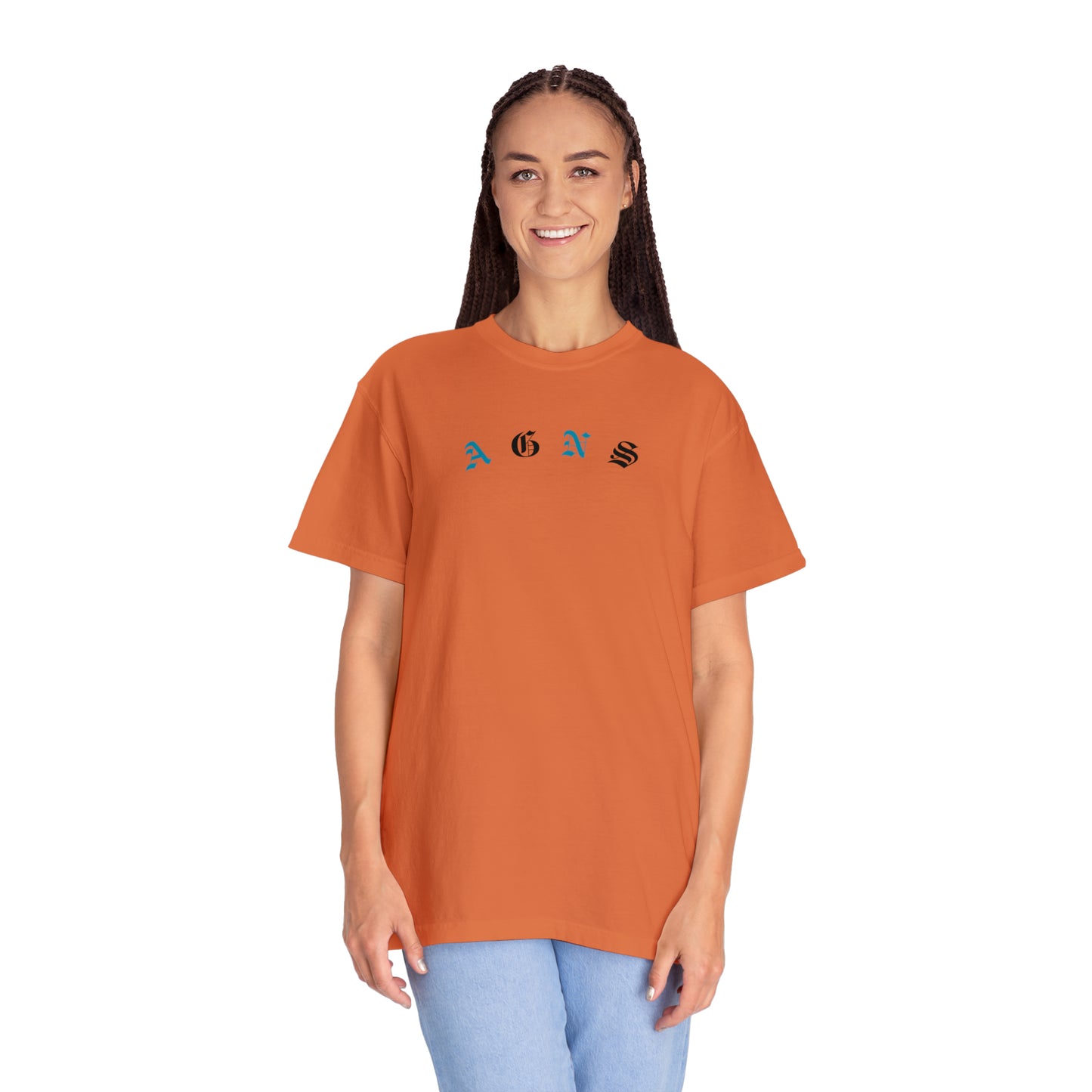 Pattern Logo - Unisex Garment-Dyed T-shirt