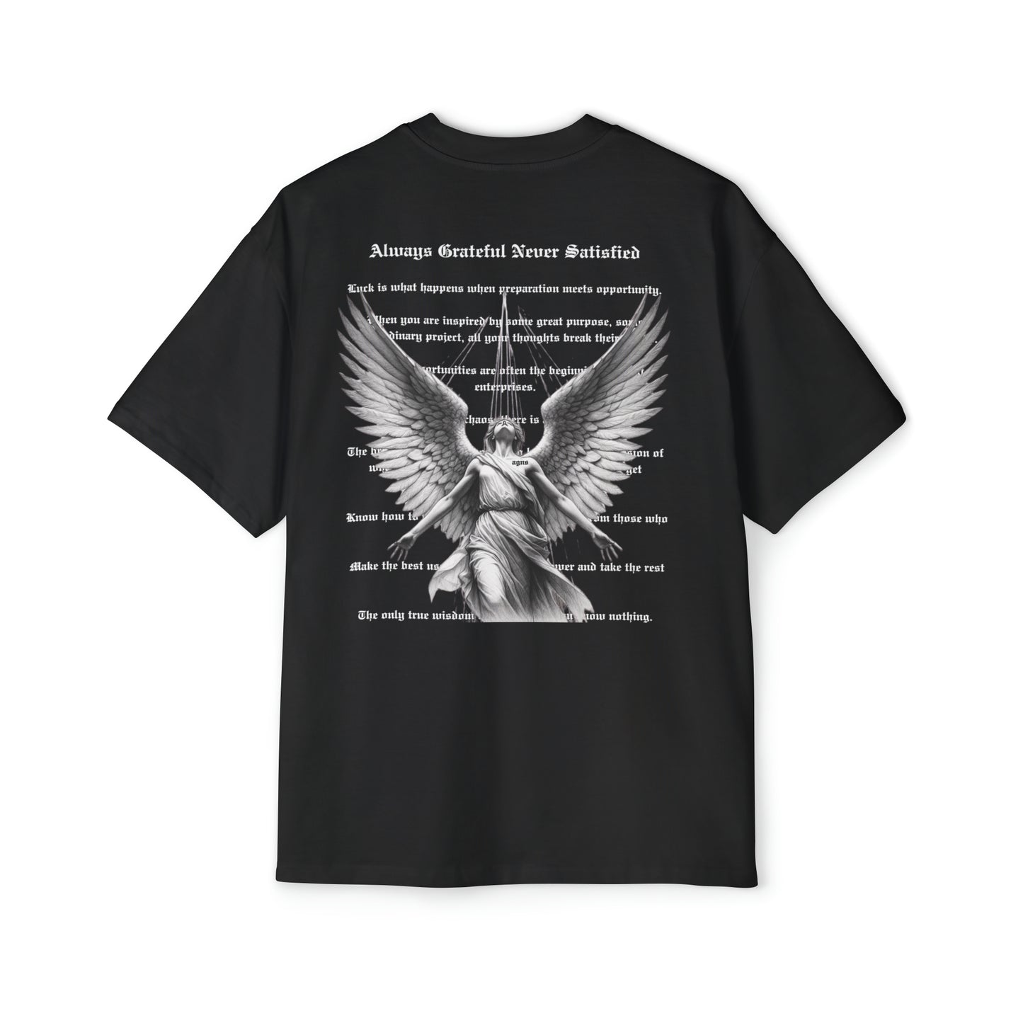 Divine Intervention - Men's Heavy Oversized Tee