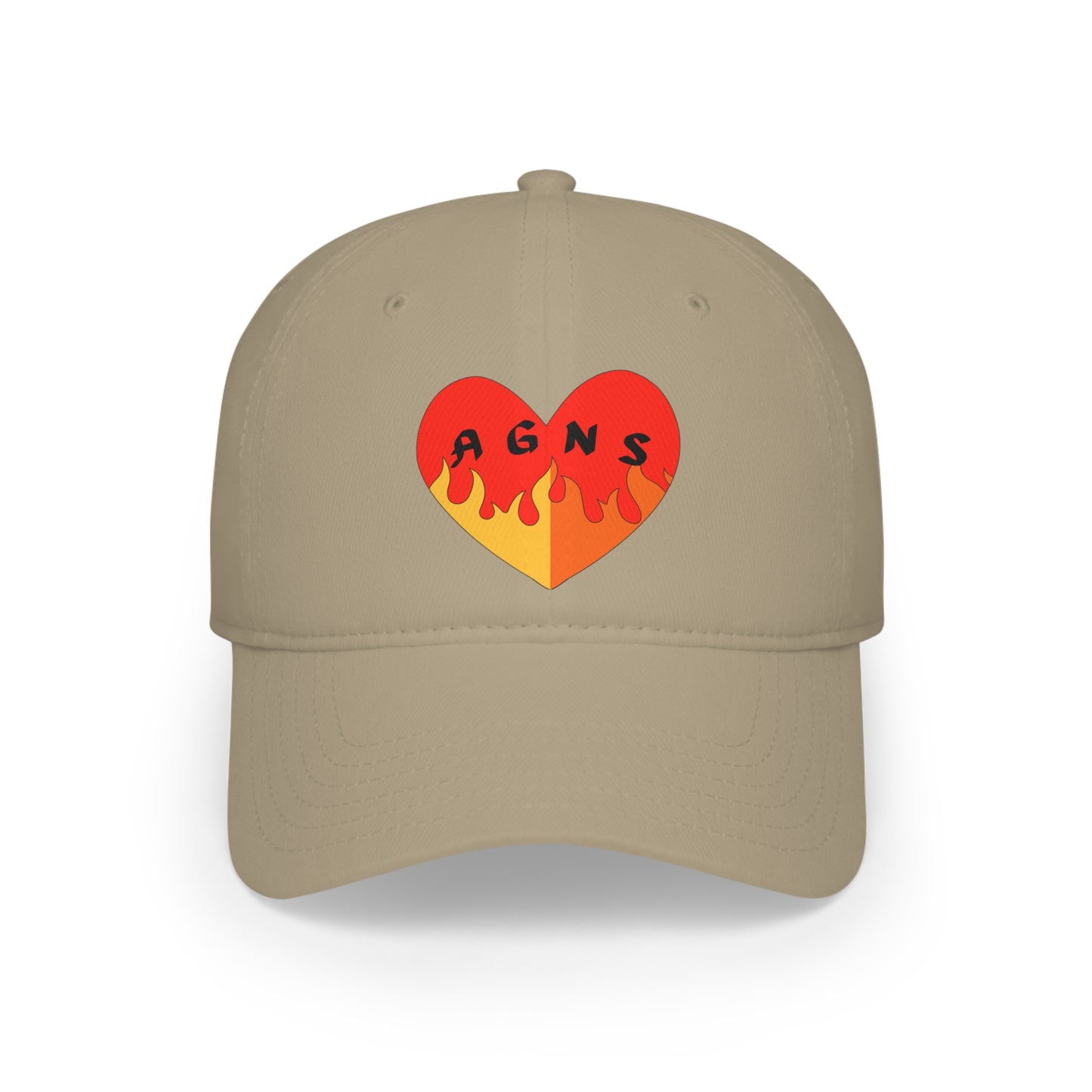 AGNS Heart Logo - Low Profile Baseball Cap