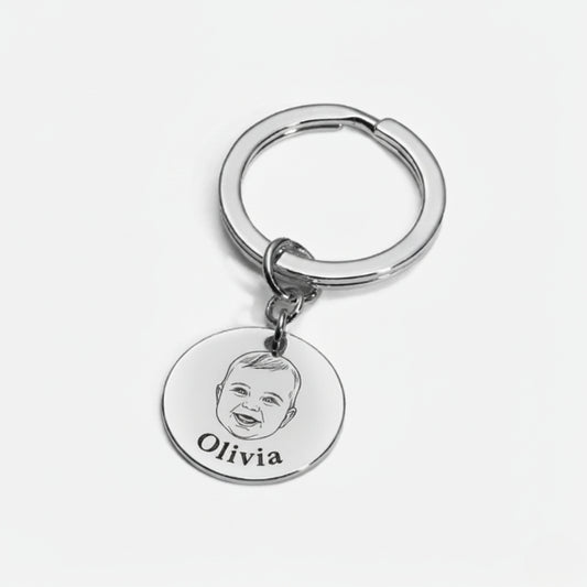 Loved One Portrait Keychain