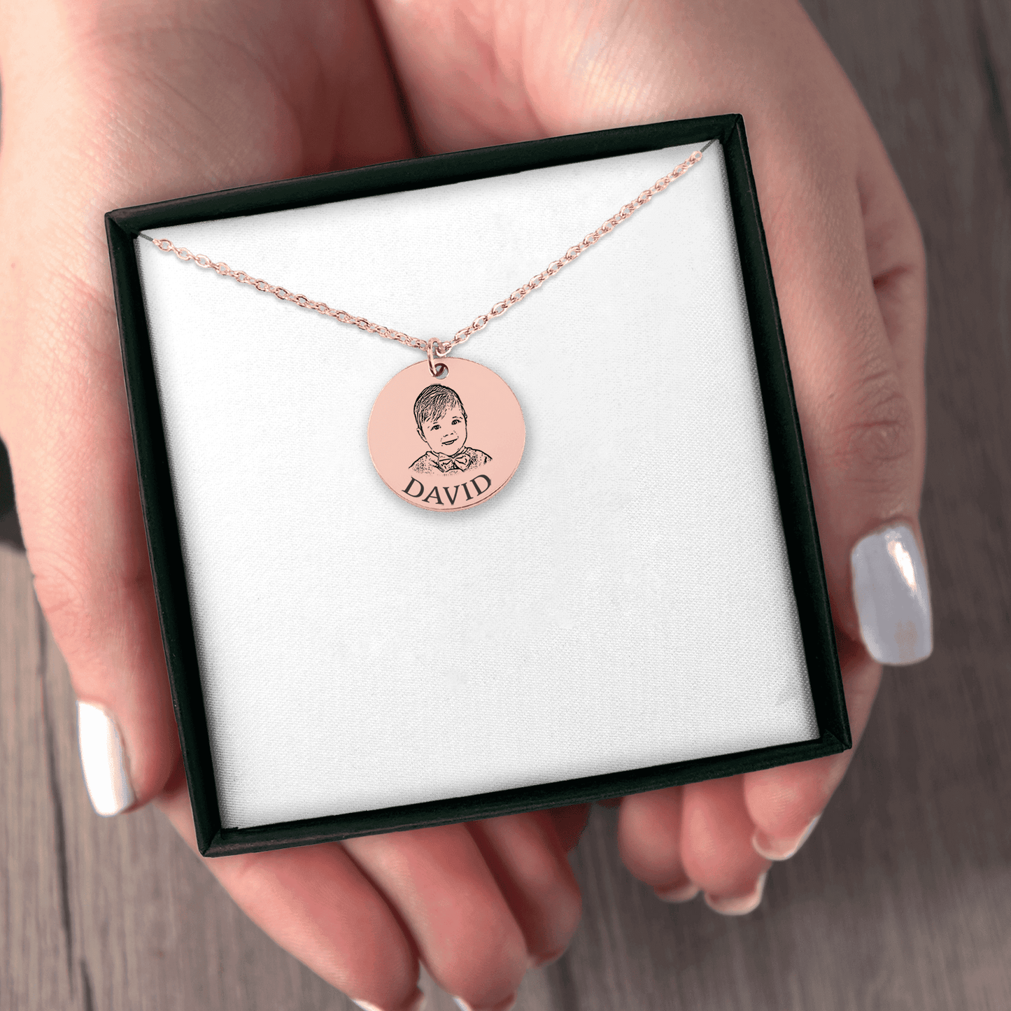 Baby Portrait Necklace
