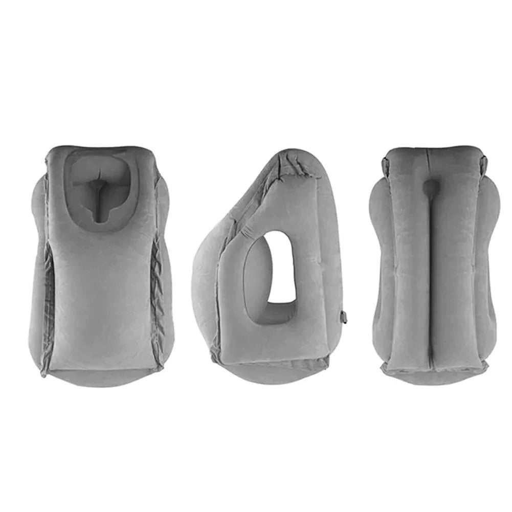 Inflatable travel pillow
