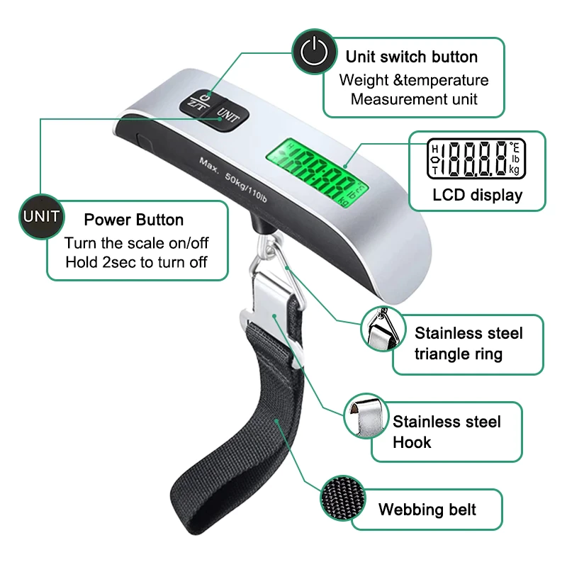 luggage weight scale