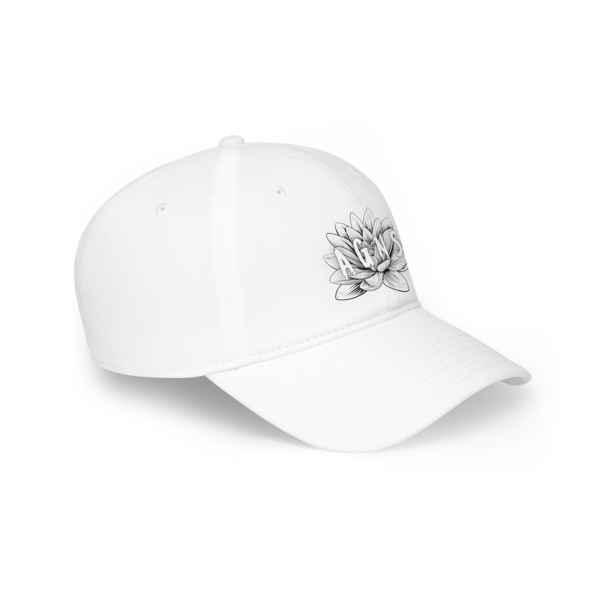 Lotus Flower Logo - Low Profile Baseball Cap