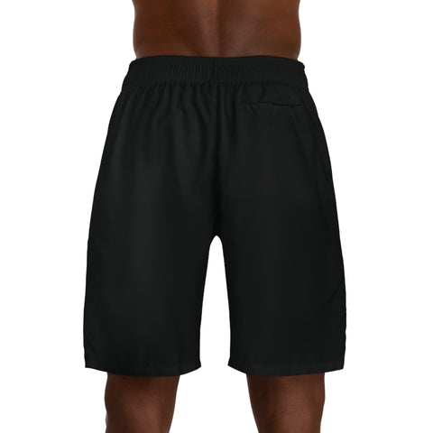 Halloween Logo (Black) - Men's Jogger Shorts