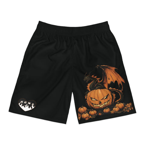 Dragon shorts (Black) - Men's Jogger Shorts