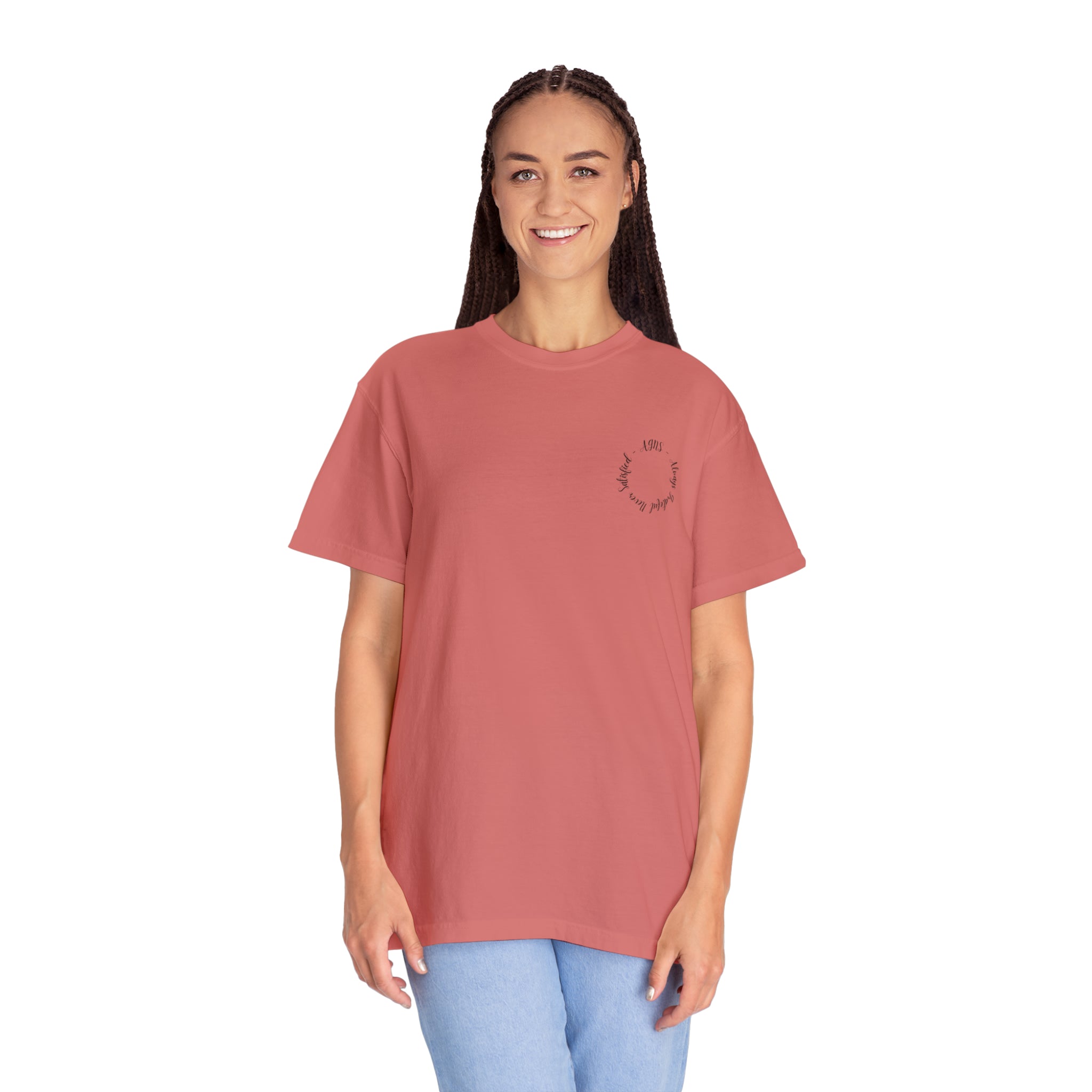 Circle Logo - Unisex Garment-Dyed T-shirt