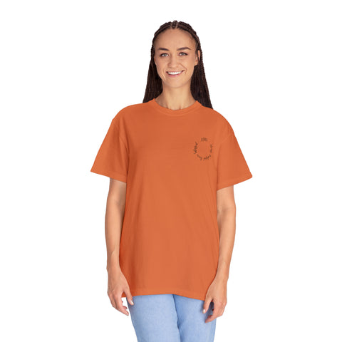 Circle Logo - Unisex Garment-Dyed T-shirt