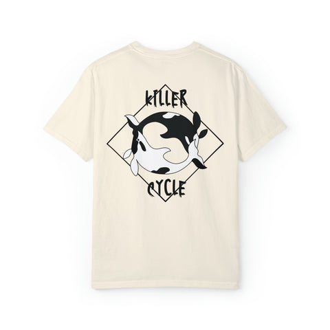 Killer Cycle - Unisex Garment-Dyed T-shirt