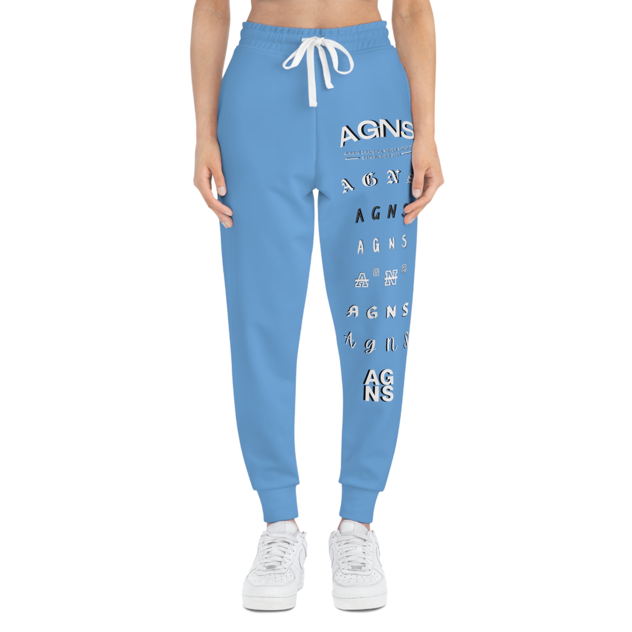 Unreleased Logos (Light Blue) - Athletic Joggers