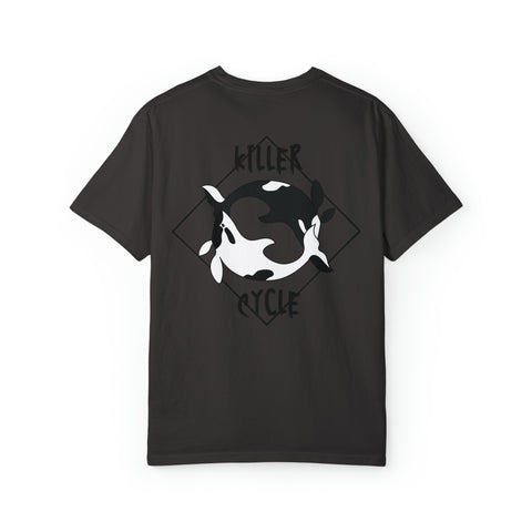 Killer Cycle - Unisex Garment-Dyed T-shirt