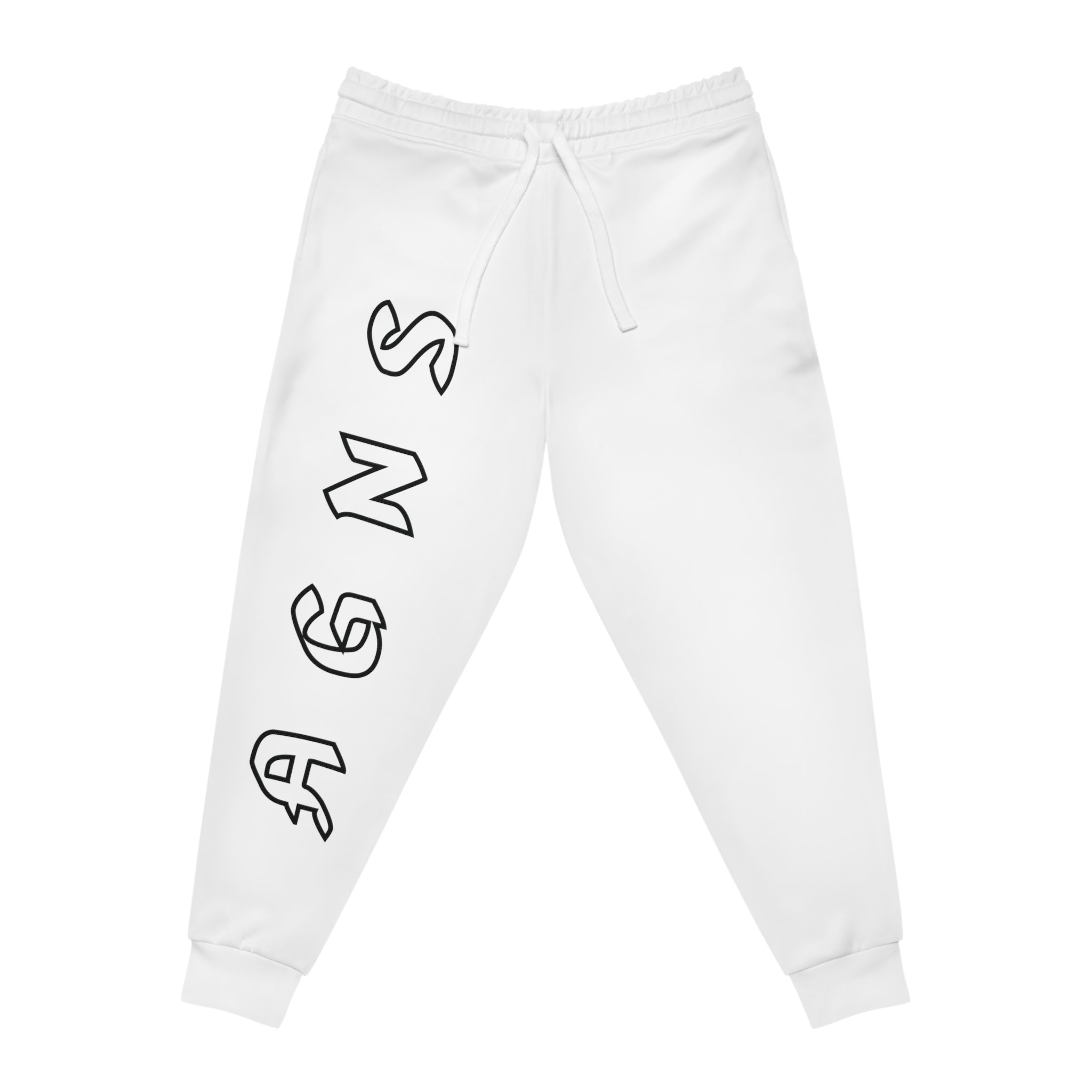 Hollow (White) - Athletic Joggers